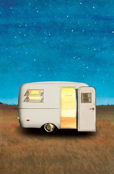 Gypsies, caravans and travel trailer