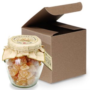 Simple, not-to sweet ginger candy gift