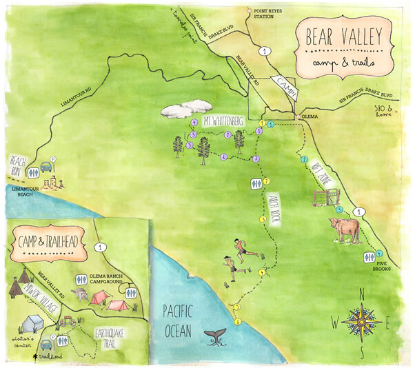 Bear Valley Map
