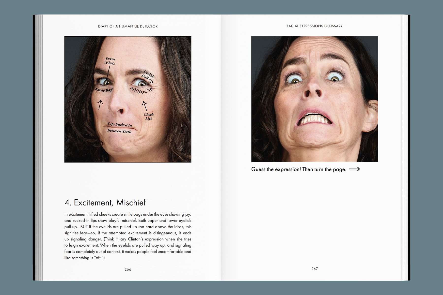 Microexpressions Book Illustration and Design